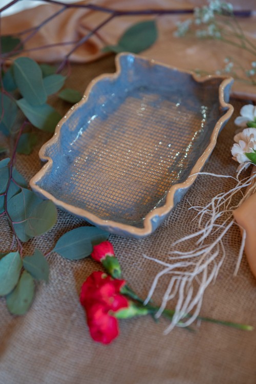 Patera Astra – ręcznie wykonana ceramiczna patera