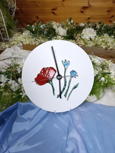 Zegar Maki i Chabry/ 42 cm