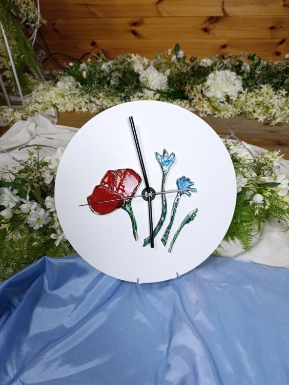 Zegar Maki i Chabry/ 42 cm