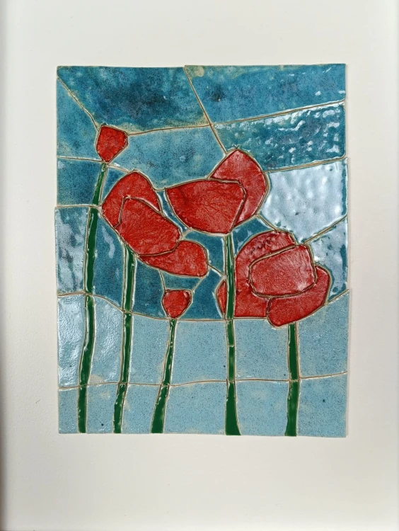 Mozaika Maki , 30x40 cm