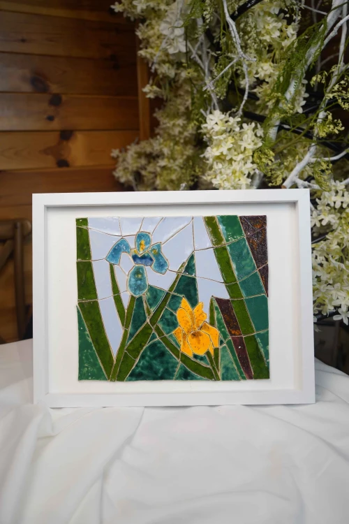 Mozaika Irysy 40x30 cm